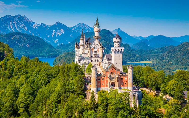 Castelo de Neuschwanstein - Outono 