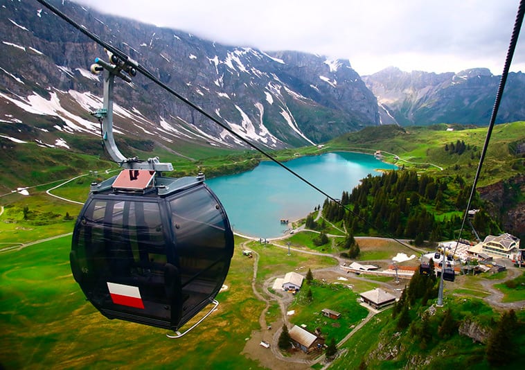 Monte Titlis no Verão