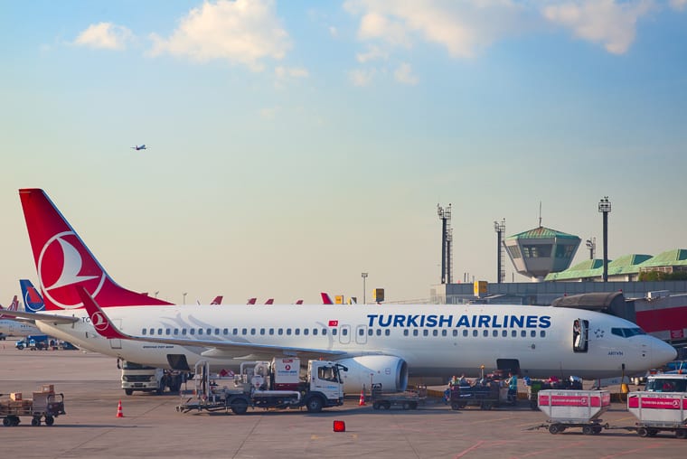 Aeroporto na Turquia