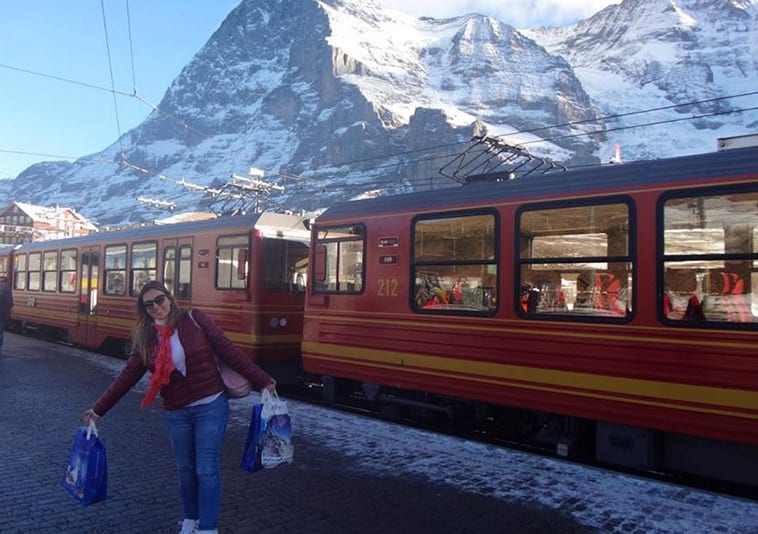 Minha Viagem para Jungfraujoch