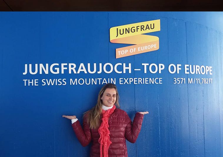 Minha Viagem para Jungfraujoch